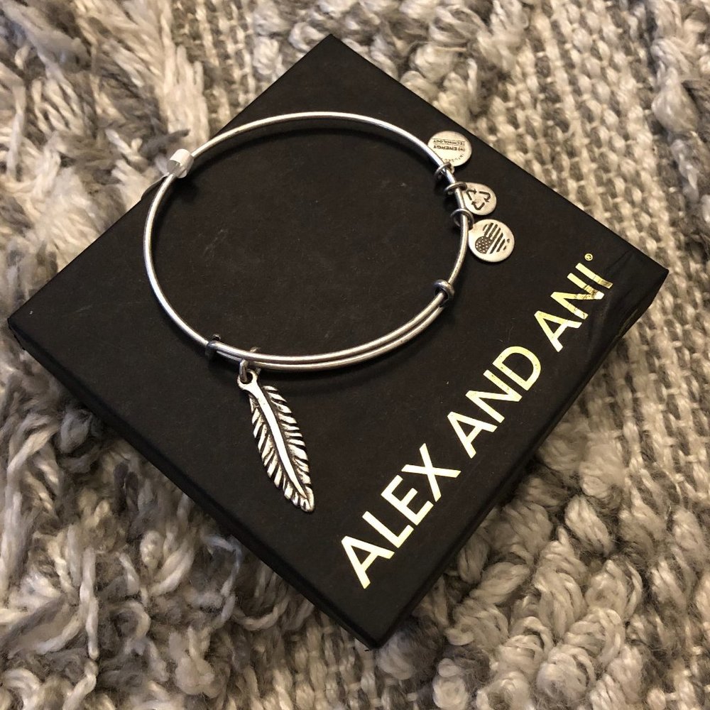 Alex And Ani Feather Bracelet - NWT